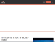 Tablet Screenshot of iloha.fr